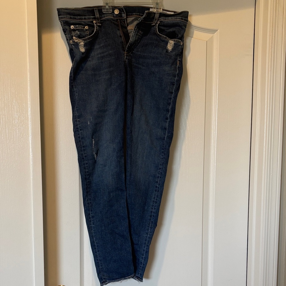 Rag & Bone Dark Blue Skinny Jeans